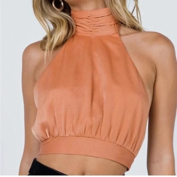 PRINCESS POLLY Paityn Top In Orange - Picture 2 of 8